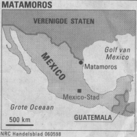 Kaart van Matamaros
